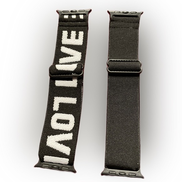 2 Stretchy Adjustable Apple Watch Bands - Picture 1 of 7